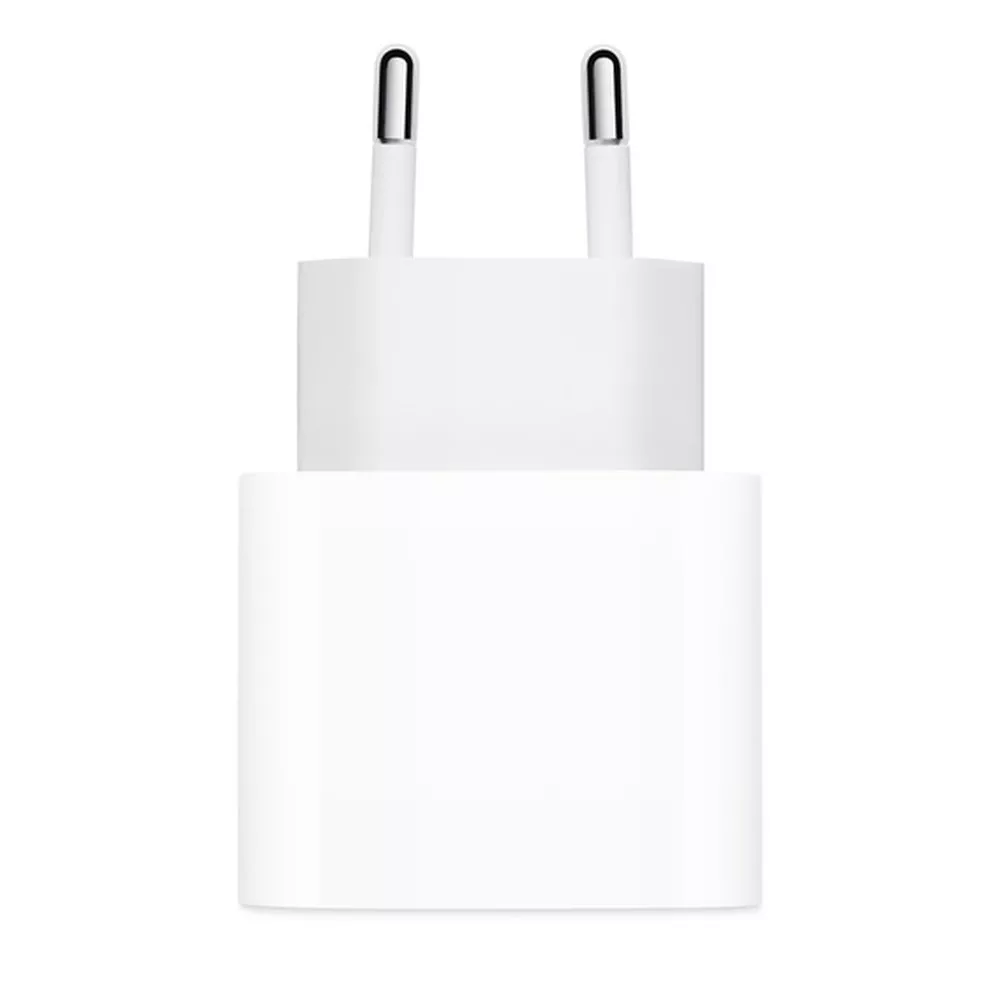 Chargeur USB-C 20W original Apple (MHJE3ZM/A) - Blanc