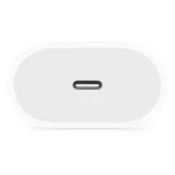 Chargeur USB-C 20W original Apple (MHJE3ZM/A) - Blanc
