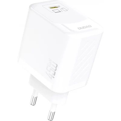 Chargeur mural USB-C 45W GaN Dudao A28 rapide et compact - Blanc
