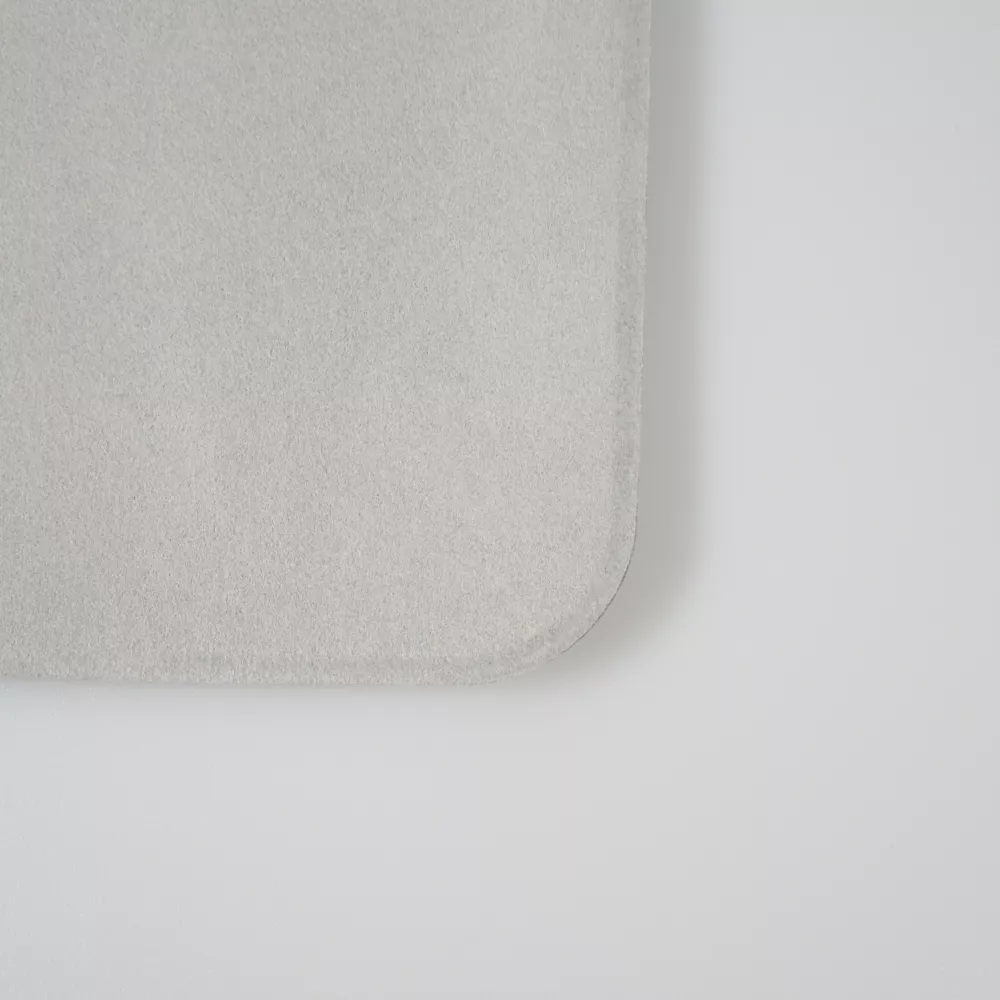 Chiffonnette de nettoyage pour lunettes / tablette / smartphones / objectifs d'appareils photo - Gris