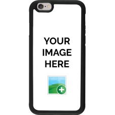 Personalisierte Hülle Silikon Schwarz - iPhone 6/6s