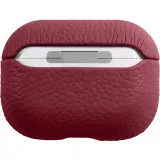 AirPods Pro Case Hülle - Schock absorbierend luxus case Echtleder - Bordeaux