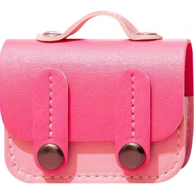 Coque AirPods 3 - &Eacute;tui pour AirPods &agrave; motif sac &agrave; main sacoche - Rose