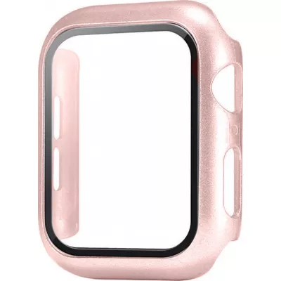 Coque Apple Watch 42mm - Full Protect avec vitre de protection - Or rose