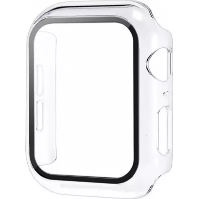 Coque Apple Watch 42mm - Full Protect avec vitre de protection - Transparent