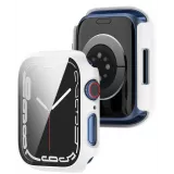 Apple Watch 41 mm Case Hülle - Full Protect mit Schutzglas - Silber