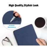 Coque Kindle Paperwhite 1 / 2 / 3 - Cuir synthétique hard-shell ultra fin et léger - Brun