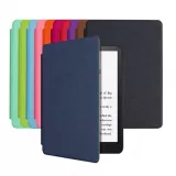 Coque Kindle Paperwhite 1 / 2 / 3 - Cuir synthétique hard-shell ultra fin et léger - Brun