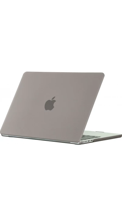 Coque MacBook Pro 14" (2021, 2023) - Hardshell Housse de protection ultra-fin deux pièces semi-transparent - Gris