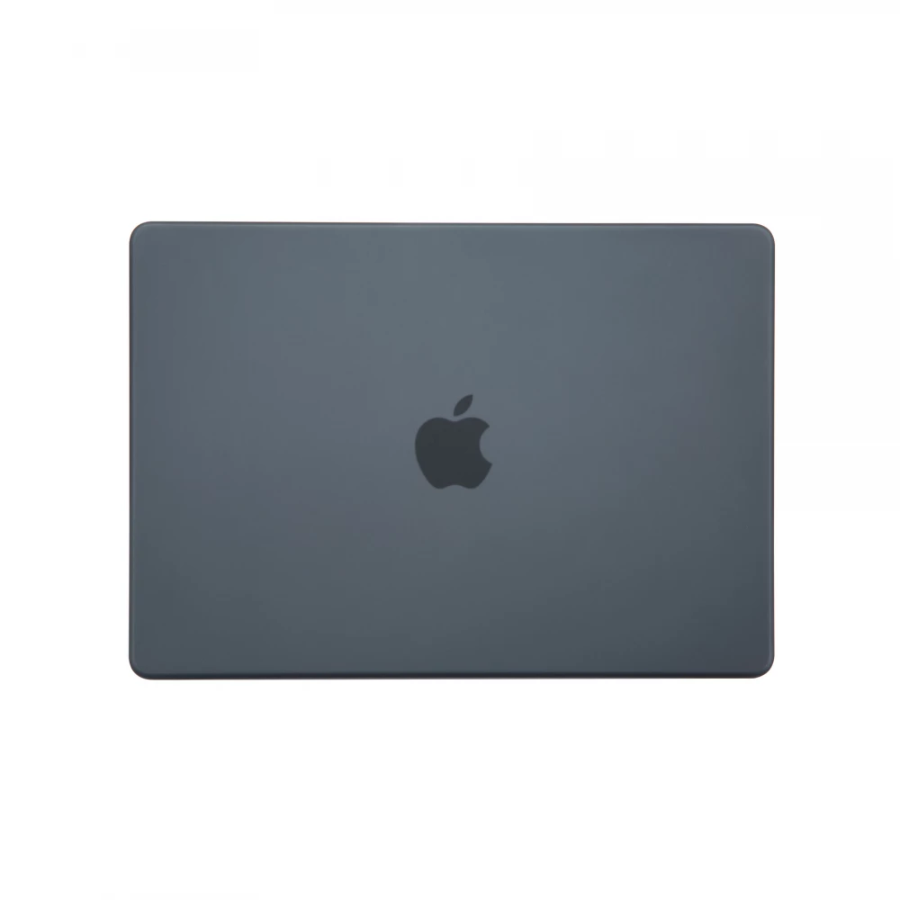 MacBook Pro 14" (2021, 2023) Case Hülle - Hardshell Schutzhülle Ultra-dünn zweiteilig semi-transparent - Schwarz