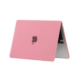 Coque MacBook Pro 14" (2021, 2023) - Hardshell Housse de protection ultra-fin deux pièces semi-transparent - Rose