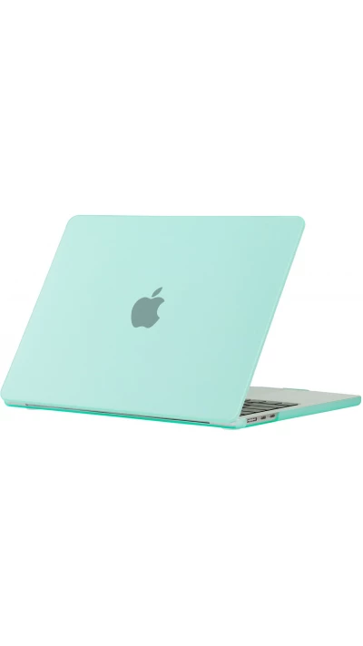 Coque MacBook Pro 14" (2021, 2023) - Hardshell Housse de protection ultra-fin deux pièces semi-transparent - Vert menthe