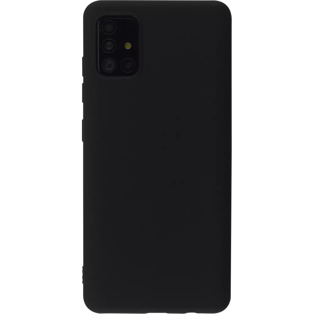 Coque Samsung Galaxy A51 - Soft Touch - Noir