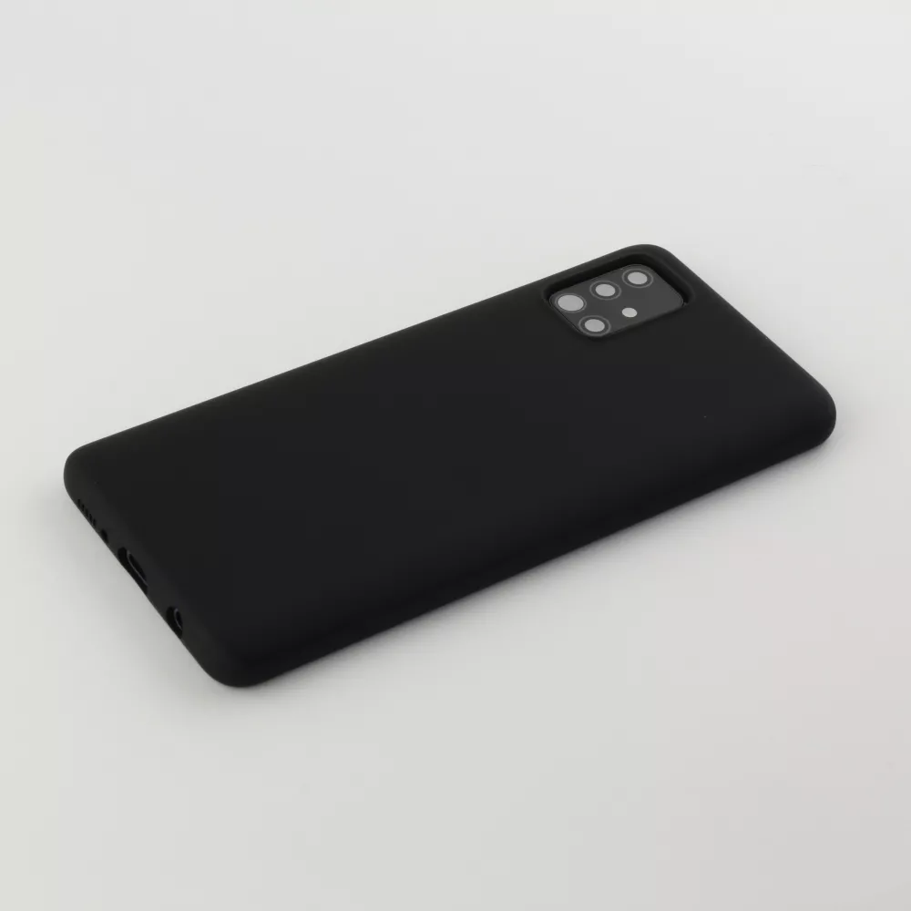 Coque Samsung Galaxy A51 - Soft Touch - Noir