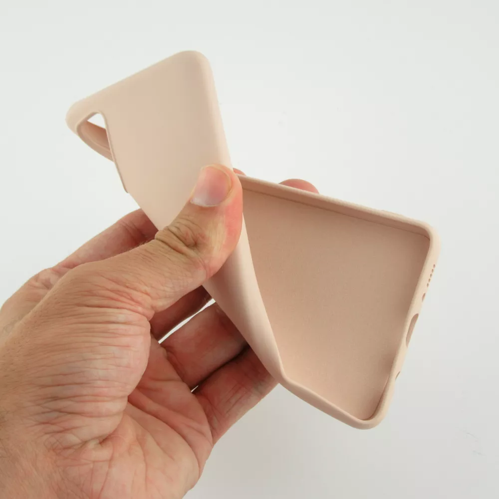 Coque Samsung Galaxy A51 - Soft Touch rose pâle