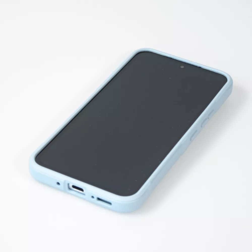 Coque Samsung Galaxy A54 5G - Silicone renforcé avec double couche de protection - Bleu clair