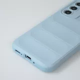 Coque Samsung Galaxy A54 5G - Silicone renforcé avec double couche de protection - Bleu clair