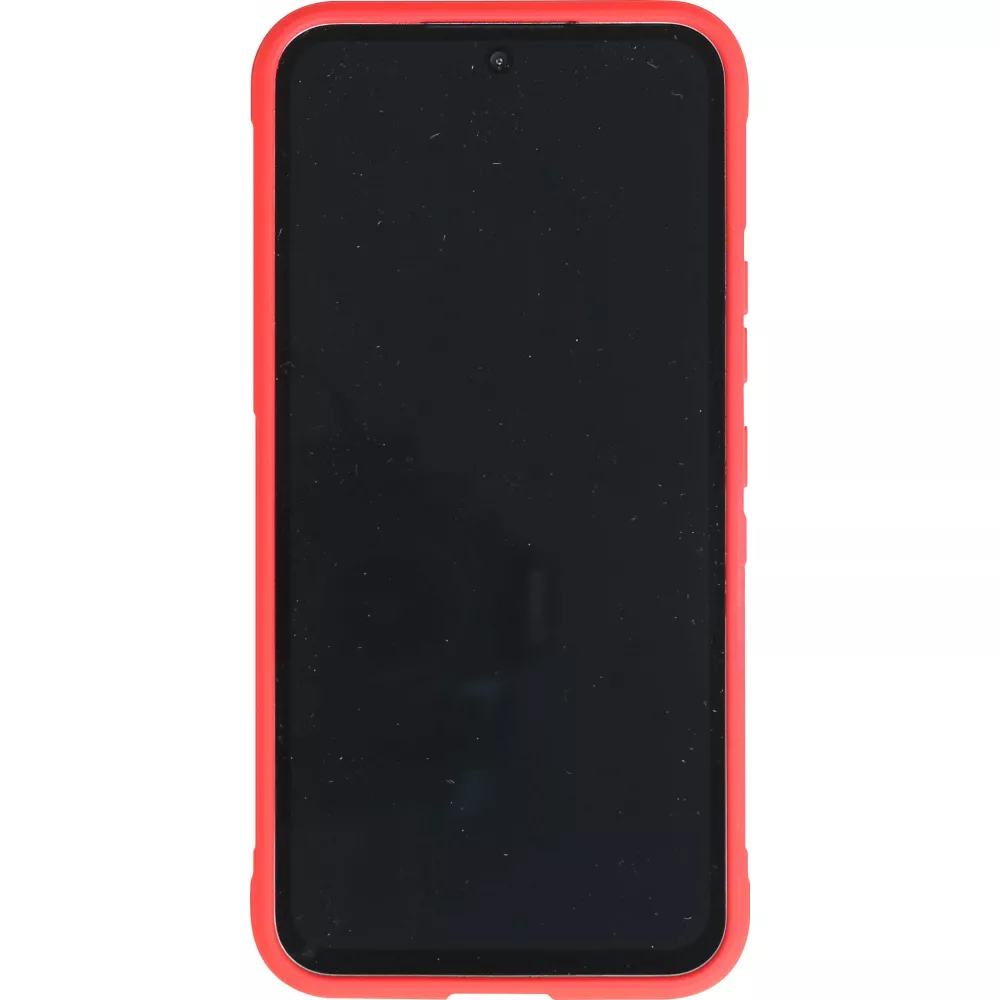 Coque Samsung Galaxy A54 5G - Silicone renforcé avec double couche de protection - Rouge