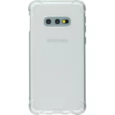 Hülle Samsung Galaxy S10e - Gummi Transparent Gel Bumper mit extra Schutz für Ecken Antischock