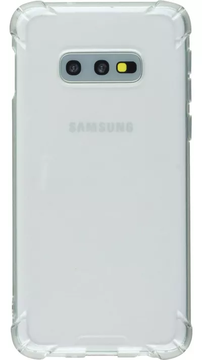 Coque Samsung Galaxy S10e - Gel Transparent Silicone Bumper anti-choc avec protections pour coins