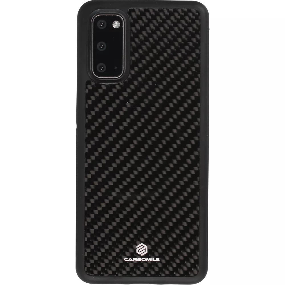 Coque Samsung Galaxy S20+ - Carbomile fibre de carbone