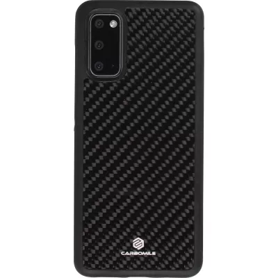 Coque Samsung Galaxy S20+ - Carbomile fibre de carbone