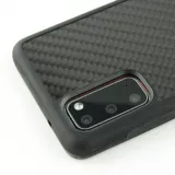 Coque Samsung Galaxy S20+ - Carbomile fibre de carbone
