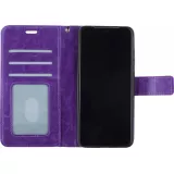 Fourre Samsung Galaxy A52 - Premium Flip cuir lisse porte-cartes - Violet