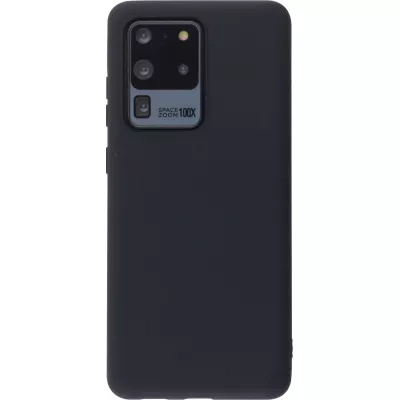 Coque Samsung Galaxy S20 Ultra - Silicone Mat - Noir
