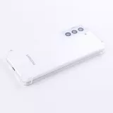 Hülle Samsung Galaxy S21 5G - Bumper Glass TPU Anti-Schock mit Acryl - Transparent