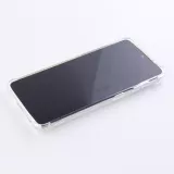 Hülle Samsung Galaxy S21 5G - Bumper Glass TPU Anti-Schock mit Acryl - Transparent