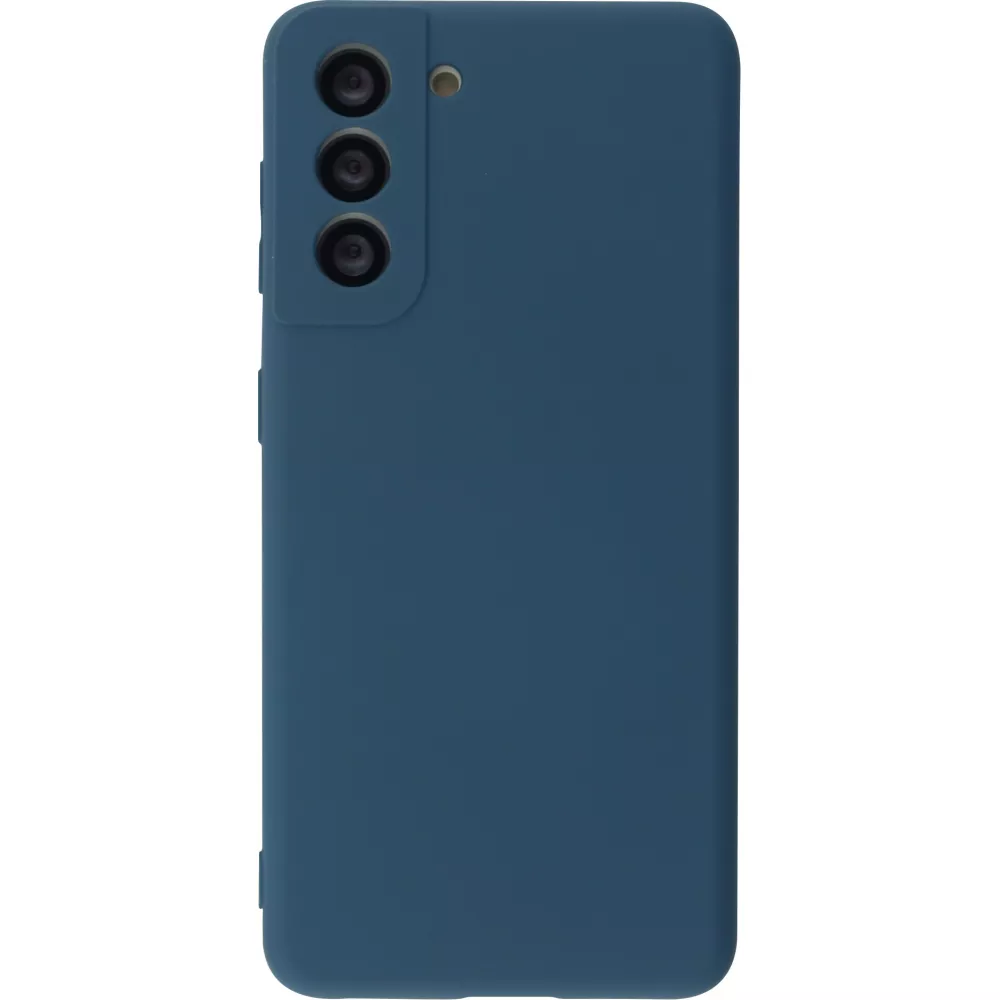 Coque Samsung Galaxy S22 - Soft Touch - Bleu foncé