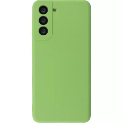 Coque Samsung Galaxy S21 5G - Soft Touch vert clair