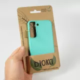 Coque Samsung Galaxy S22+ - Bioka biodégradable et compostable Eco-Friendly - Turquoise