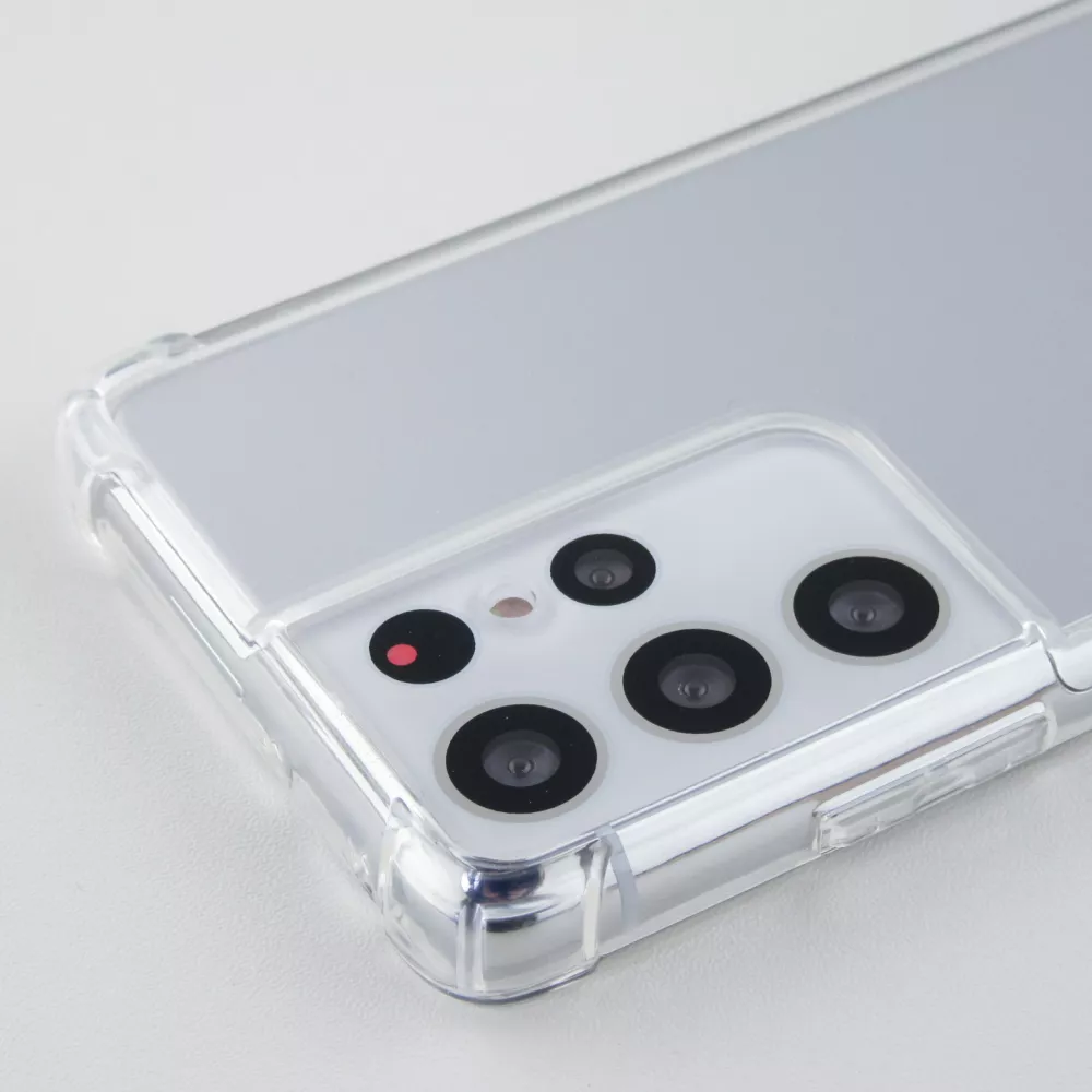 Hülle Samsung Galaxy S26 Ultra - Bumper Glass TPU Anti-Schock mit Acryl - Transparent