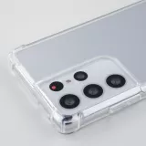 Hülle Samsung Galaxy S26 Ultra - Bumper Glass TPU Anti-Schock mit Acryl - Transparent