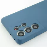Hülle Samsung Galaxy S21 Ultra 5G - Soft Touch - Dunkelblau