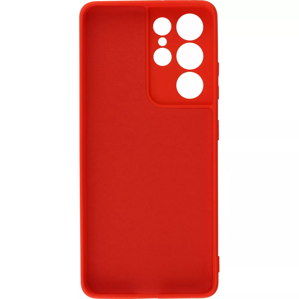 Hülle Samsung Galaxy S22 Ultra - Soft Touch - Rot