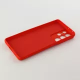 Hülle Samsung Galaxy S22 Ultra - Soft Touch - Rot