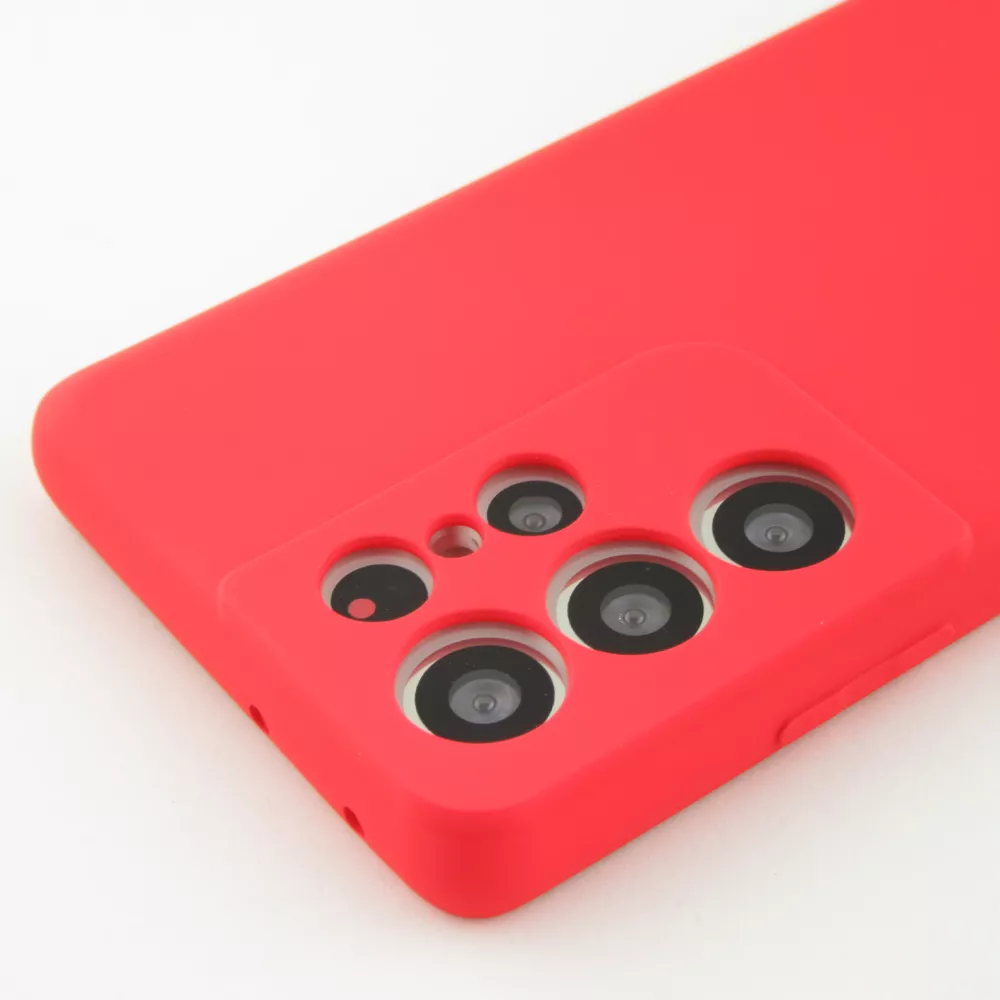 Hülle Samsung Galaxy S22 Ultra - Soft Touch - Rot