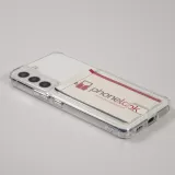 Samsung Galaxy S24+ Case Hülle - Gummi Bumper Kartenhalter - Transparent