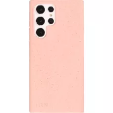 Galaxy S22 Ultra Case Hülle - Bioka Biologisch Abbaubar Eco-Friendly Kompostierbar - Rosa
