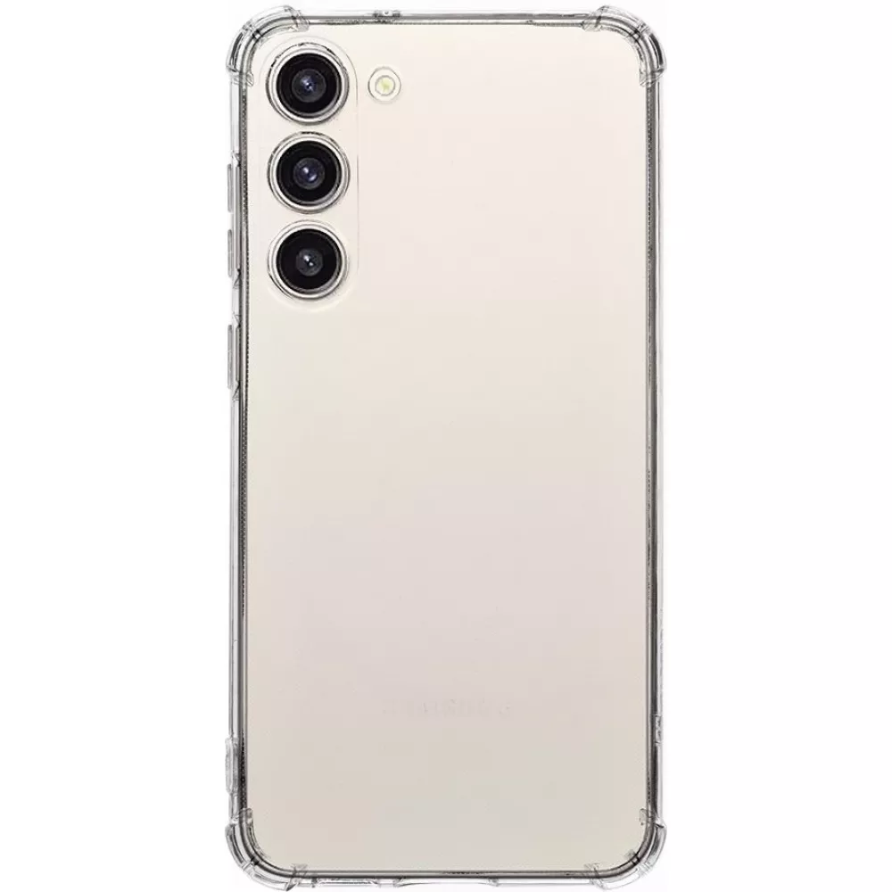Samsung Galaxy S25 FE FE Case Hülle - Gummi Transparent Gel Bumper mit extra Schutz für Ecken Antischock