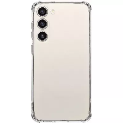 Coque Samsung Galaxy S26+ - Gel Transparent Silicone Bumper anti-choc avec protections de coins et caméra