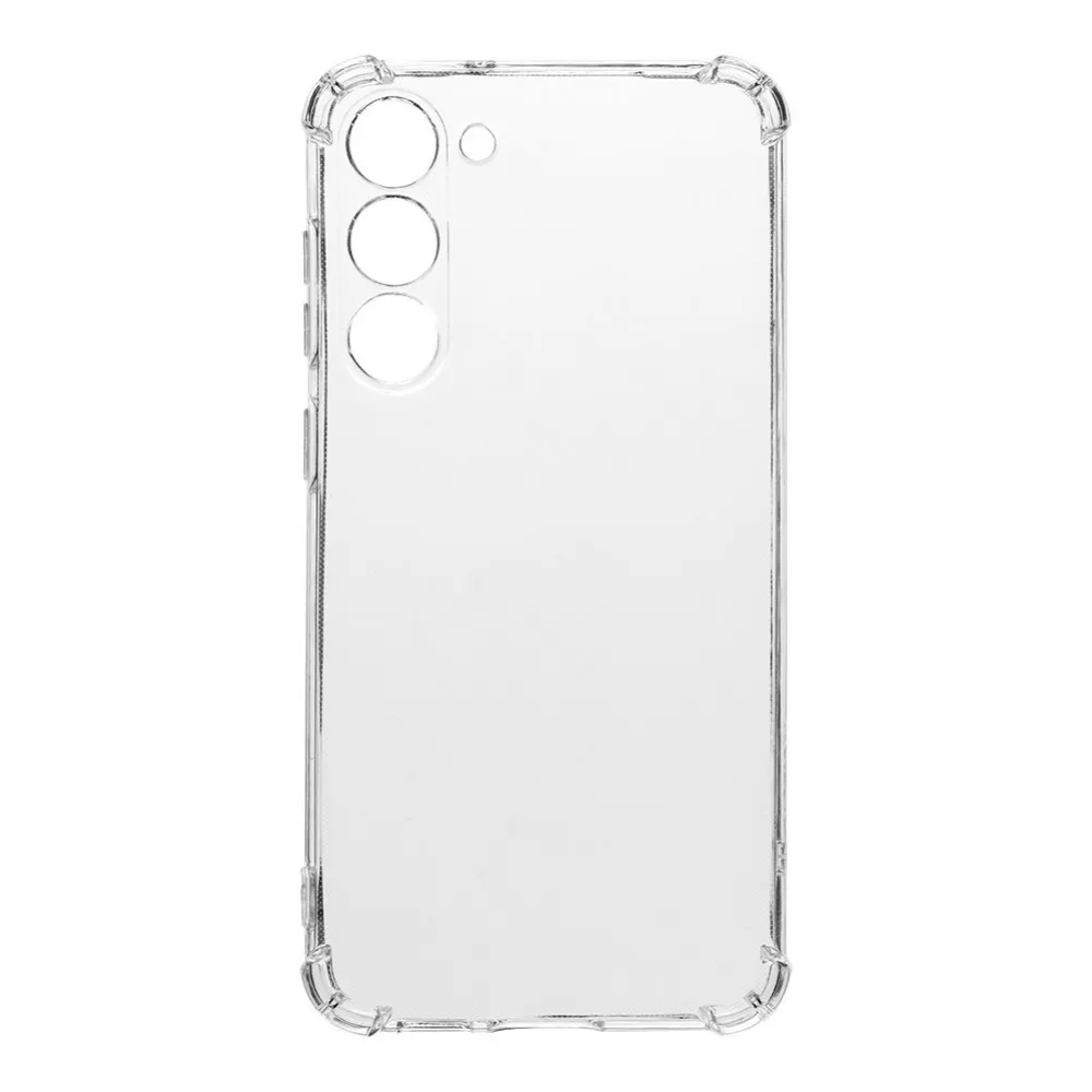 Samsung Galaxy S25 FE FE Case Hülle - Gummi Transparent Gel Bumper mit extra Schutz für Ecken Antischock