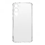 Samsung Galaxy S25 FE FE Case Hülle - Gummi Transparent Gel Bumper mit extra Schutz für Ecken Antischock