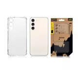 Samsung Galaxy S25 FE FE Case Hülle - Gummi Transparent Gel Bumper mit extra Schutz für Ecken Antischock