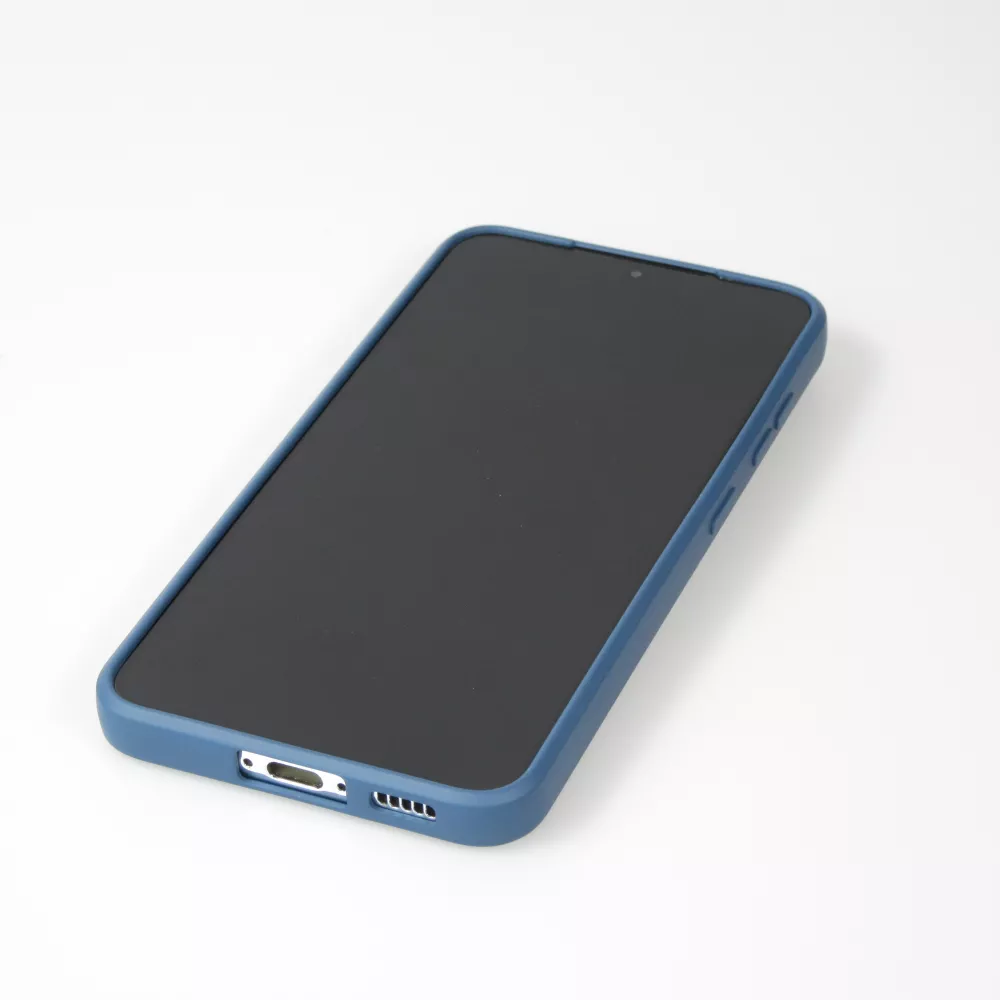 Samsung Galaxy S25 FE Case Hülle - Silikon soft touch - Dunkelblau