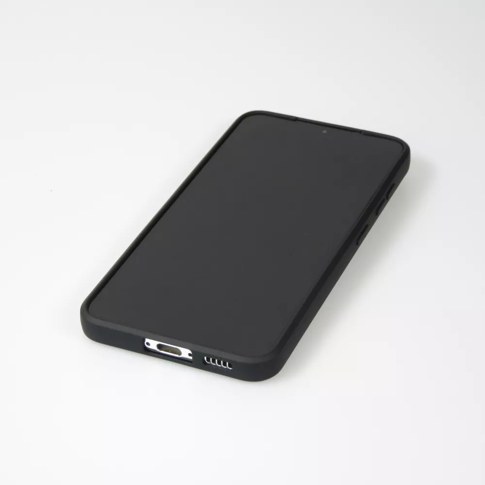 Samsung Galaxy S24+ Case Hülle - Silikon soft touch - Schwarz