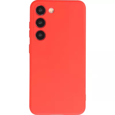 Coque Samsung Galaxy S25 - Gel soft touch - Rouge